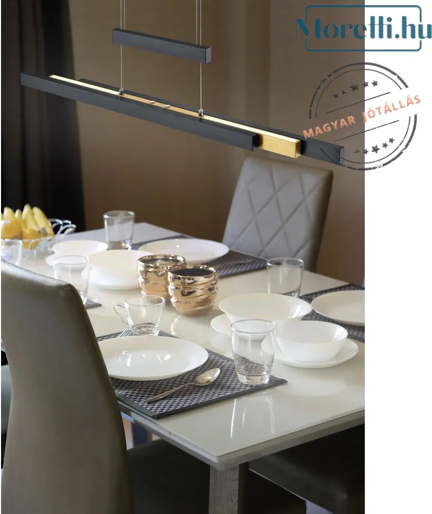 Függeszték Fekete TRAJAN TRIO 375310502