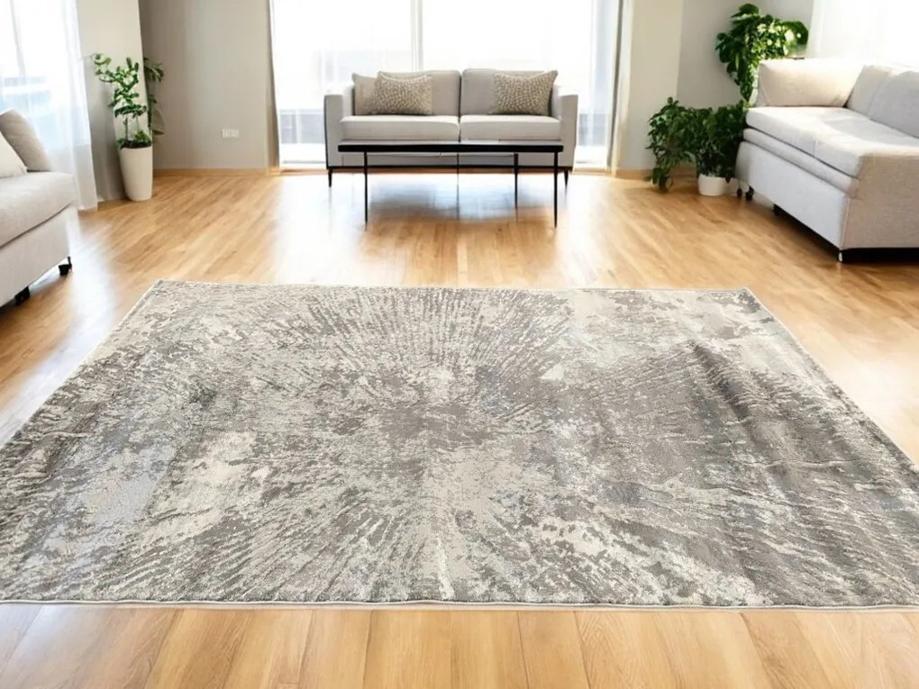 Veston 51262 szürke modern szőnyeg 160x230 cm