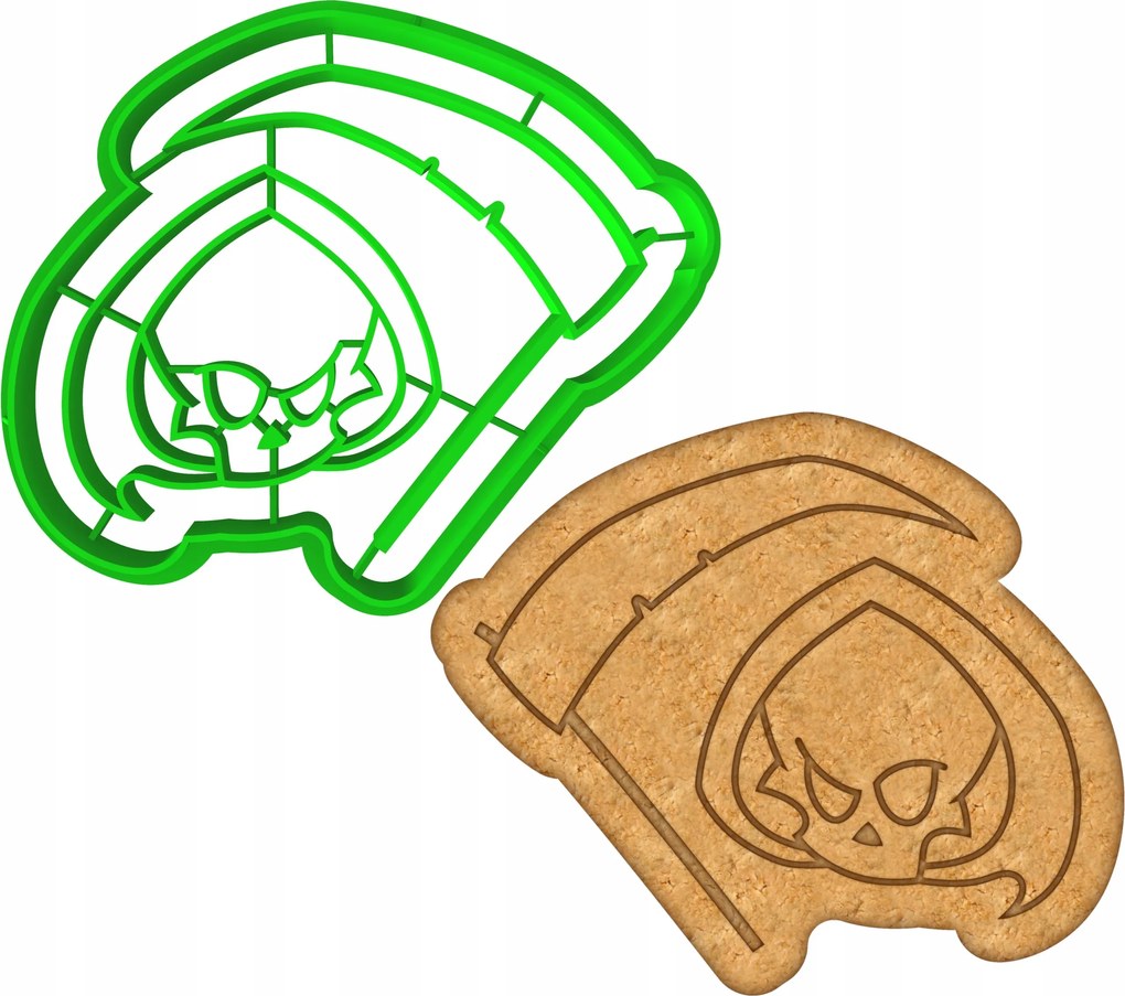 Mézeskalács kiszúró Forma Halloween Halál Kosztolányi