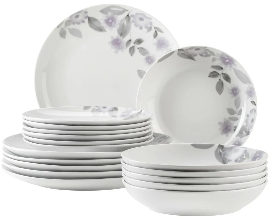 Mäser 18 darabos porcelán étkészlet Sono