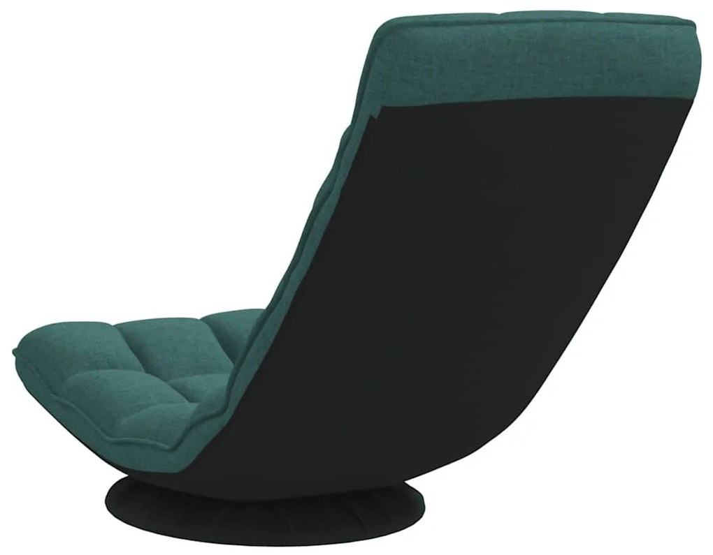 sötétzöld szövet forgó padlószék 70x51x79 cm