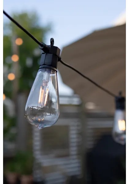 Markslöjd 107293 - LED kültéri dekorációs lánc GIRLANDA GARDEN 10xLED 5,5m IP44