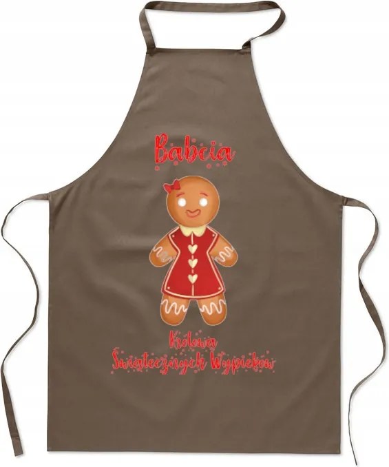 Karácsonyi konyhai kötény Nagymama a karácsonyi sütemények királynője