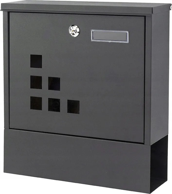 Acélból készült postaláda