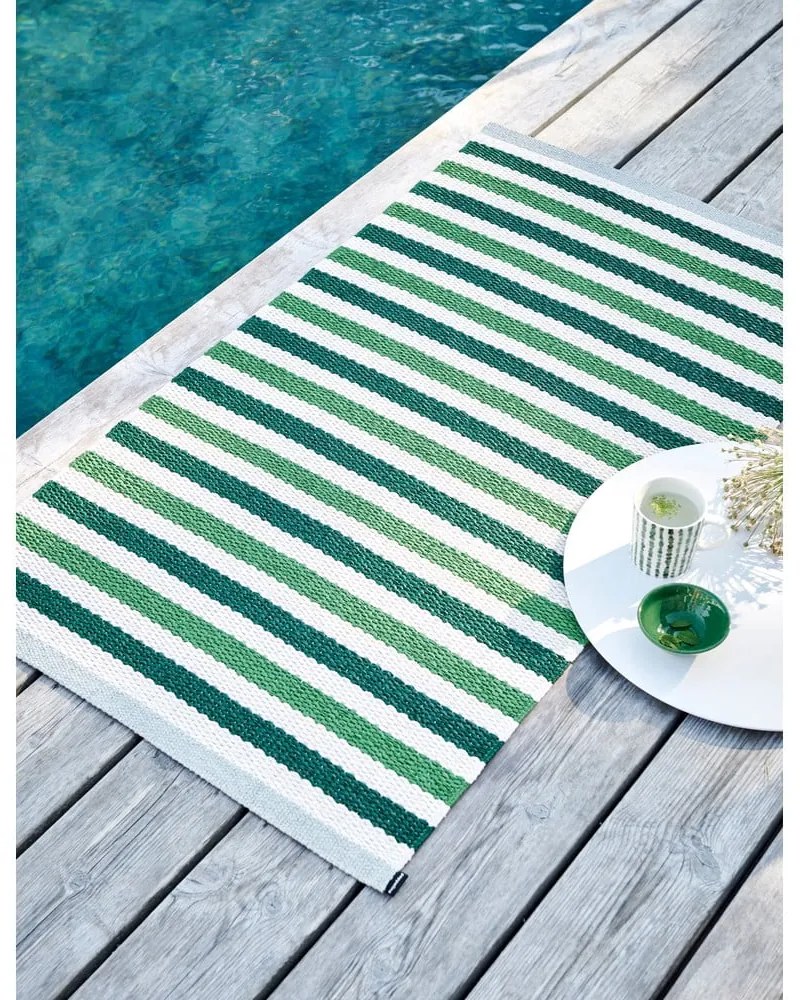 Zöld kültéri-beltéri futószőnyeg 70x240 cm Teo Grass – Pappelina