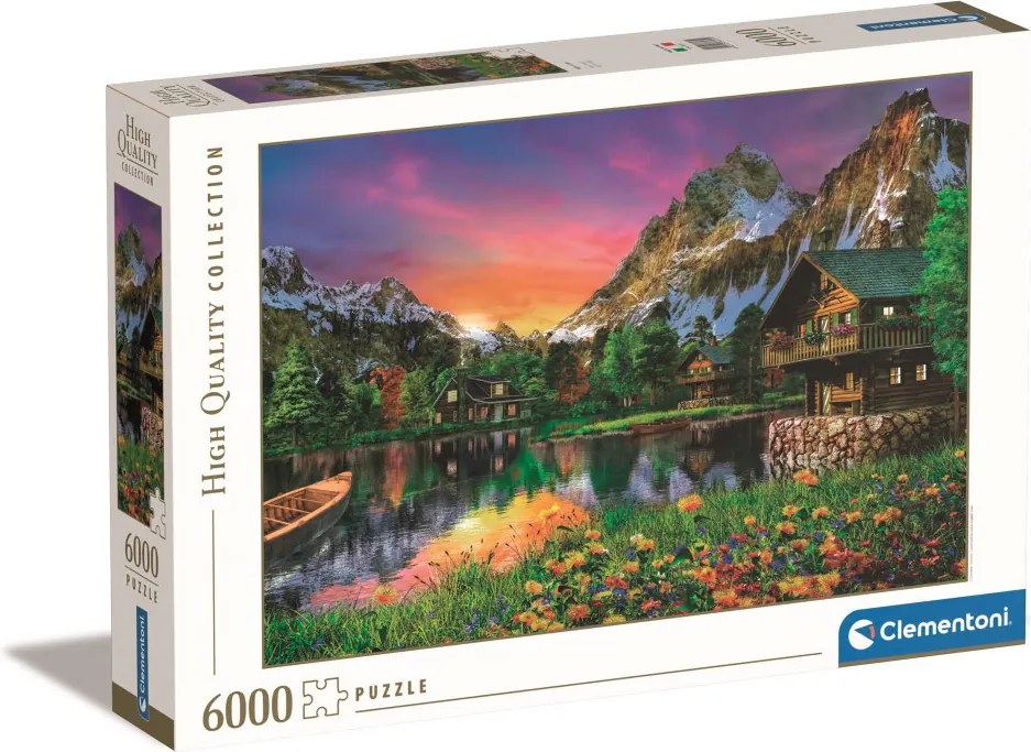 Alpok Lake 6000 db-os puzzle Clementoni