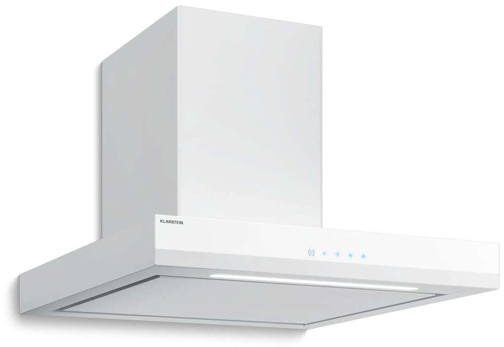 Klarstein Velaire páraelszívó, Elegáns, minimalista, nagy teljesítményű, A++ energiaosztály, 600 m³/h, 60 cm