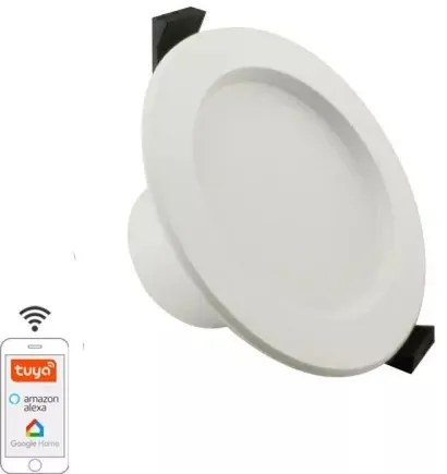 LED PANEL WIFI 10W/IP44/3000-6500K/ FEHÉR