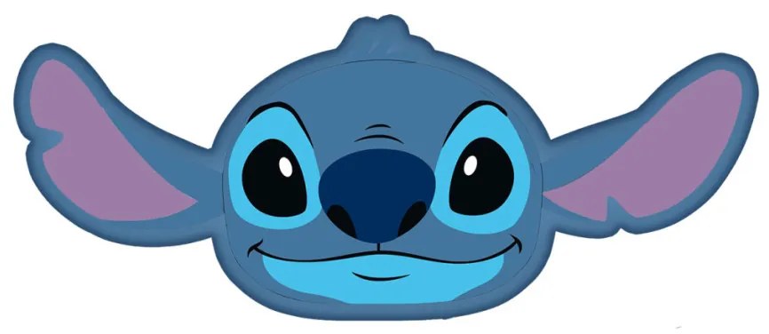 Disney Lilo és Stitch, A csillagkutya Blue 3D formapárna, díszpárna 35 cm