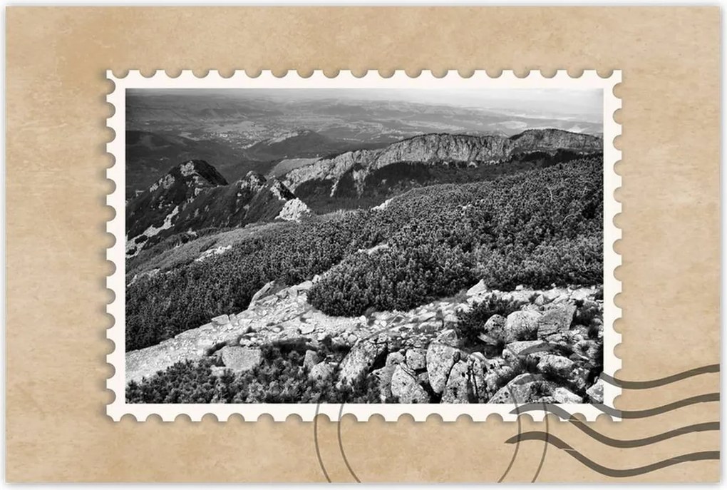 Poszterek 120x80 Tátra Lengyel hegyek Kilátás