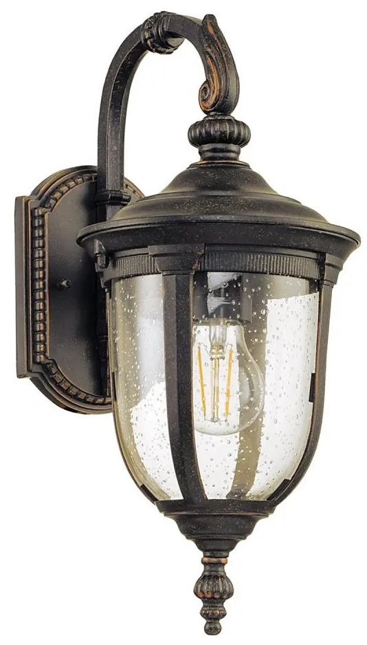 Elstead CL2-S - Kültéri fali lámpa CLEVELAND 1xE27/60W/230V IP44