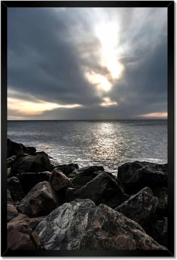 Poszterek keretben 40x60 Kilátás a tengerre