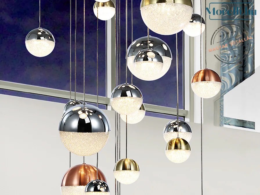 SCHULLER 793960GK SPHERE Modern Függesztett Lámpa LED IP20