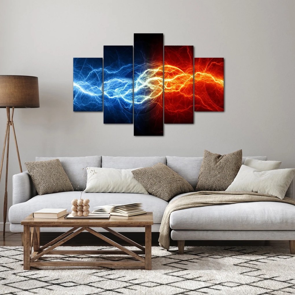 Az elektromos feszültség képe (150x105 cm)