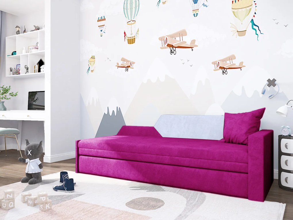 Heverő Weranna (ciklámen + fehér) (J). Akció -21%. 1061003