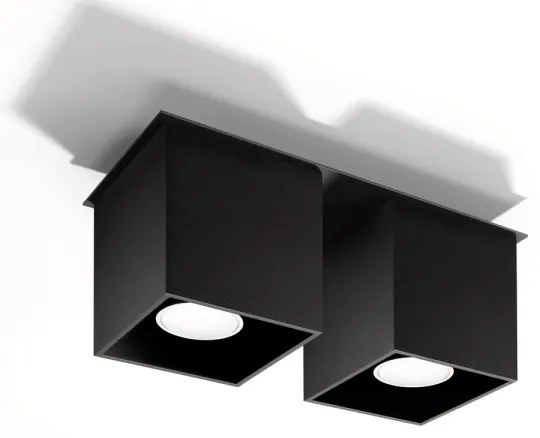 Sollux SL.0063 - Spotlámpa QUAD 2 2xGU10/40W/230V fekete