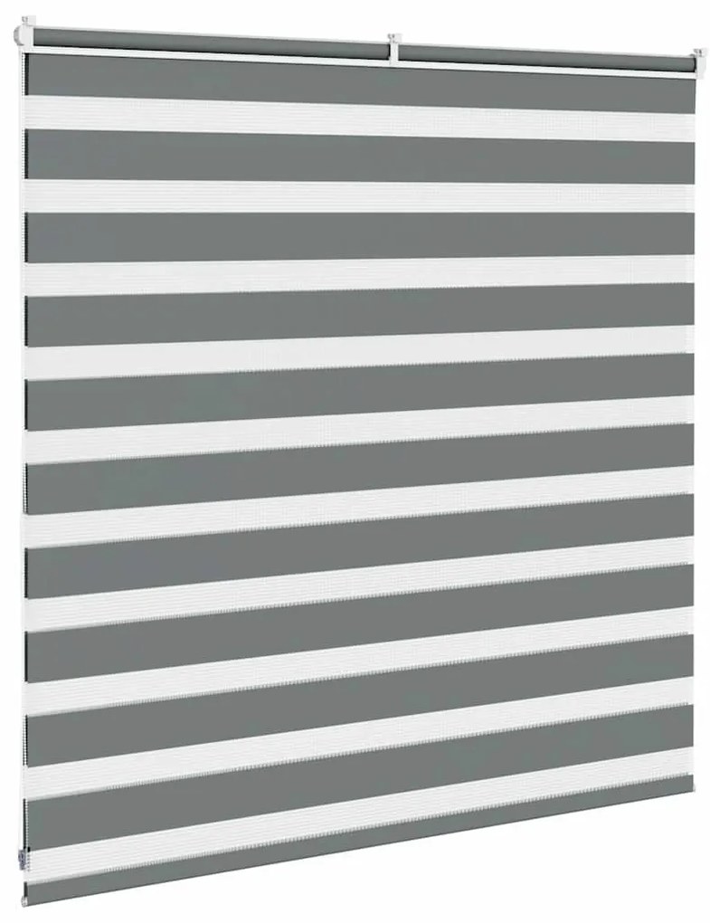 zebrafüggönnyel sötét szürke szövetszélesség 140,9cm poliészter