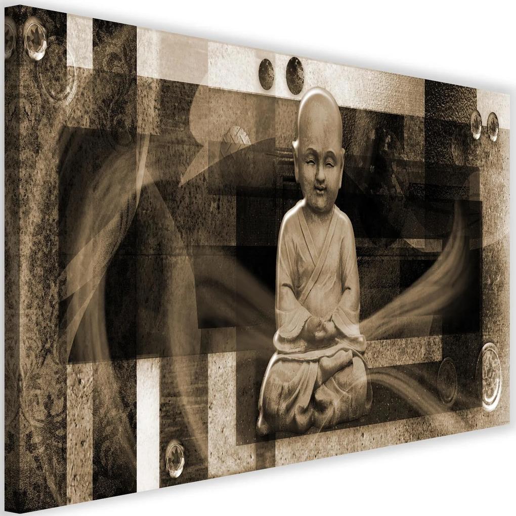 Modern kép 120x80cm &#8211; Buddha With Geometric Figures 4 
