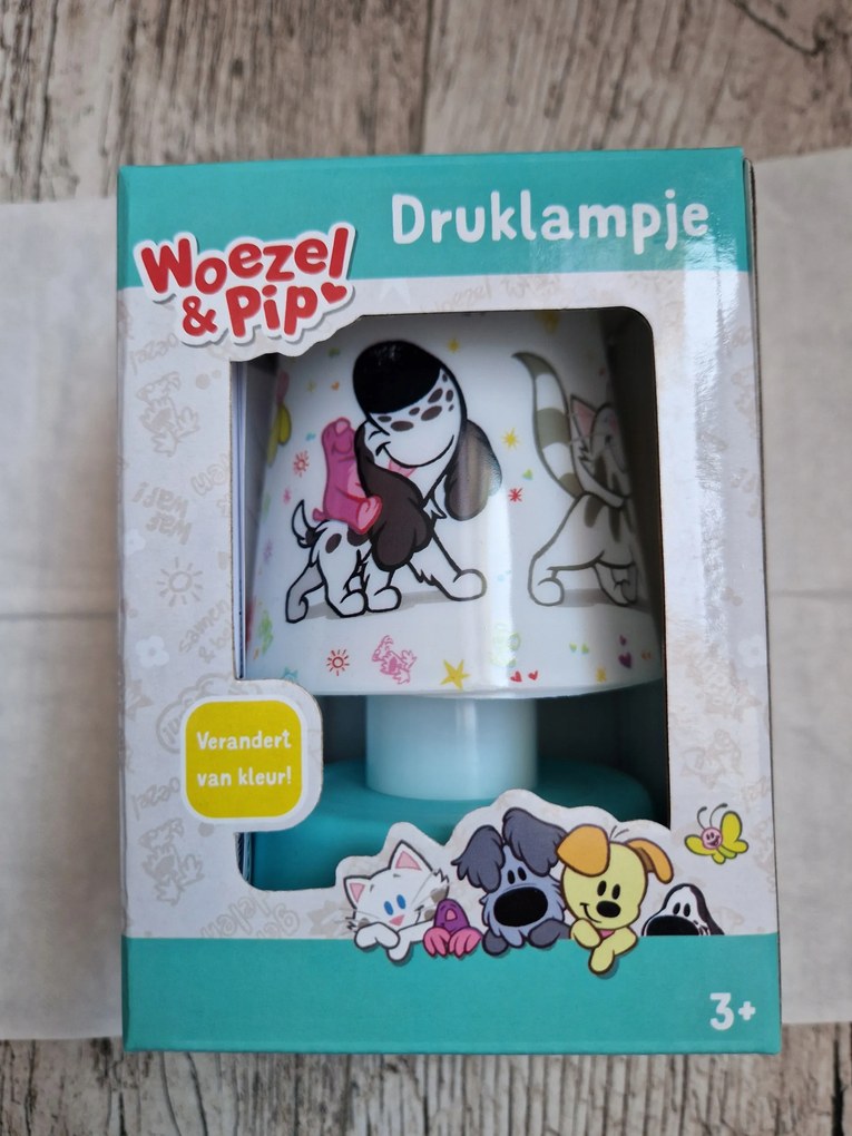 Woezel &amp; Pip Akkumulátoros Éjszakai Lámpa