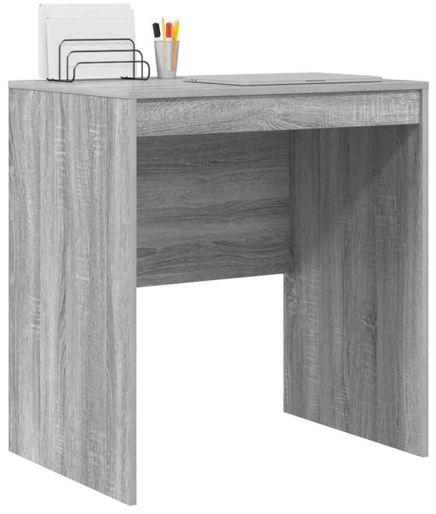 Szürke Íróasztal Szürke sonoma Forgácslap 70 x 50 x 76 cm