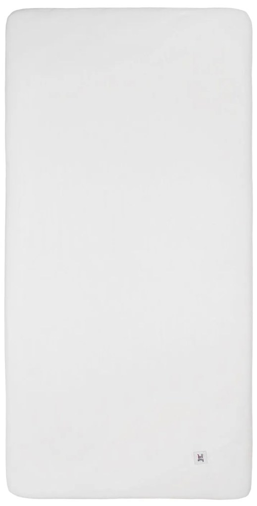 Gyerek fehér jersey lepedő WHITE 60 x 120 cm