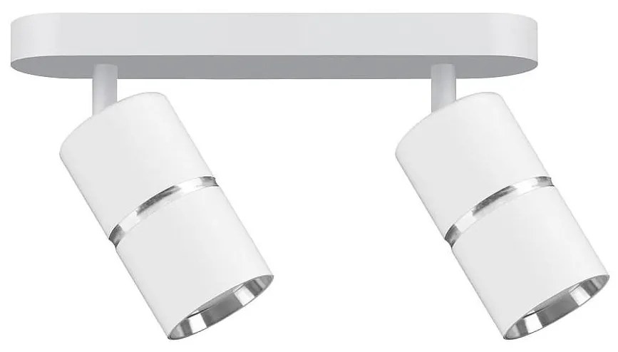 Spotlámpa BAMBOO 2xGU10/10W/230V fehér