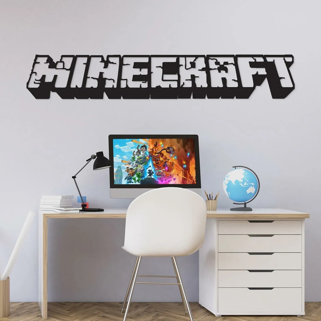 Fa falikép - Minecraft logó