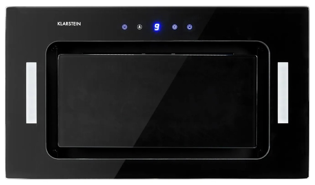 Hektor, páraelszívó, beépíthető, 52 cm, 530 m³/ó elszívó teljesítmény, LED, érintőképernyős, üveg