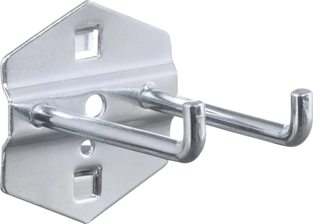 Fém dupla kampó, 75 mm