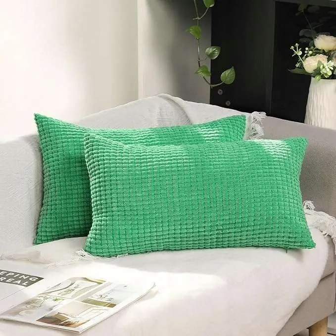 Díszpárnahuzat 40 x 60 cm 2db Zöld szín