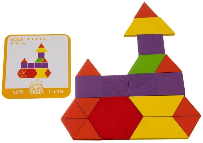 Oktatási kirakó - geometriai formák