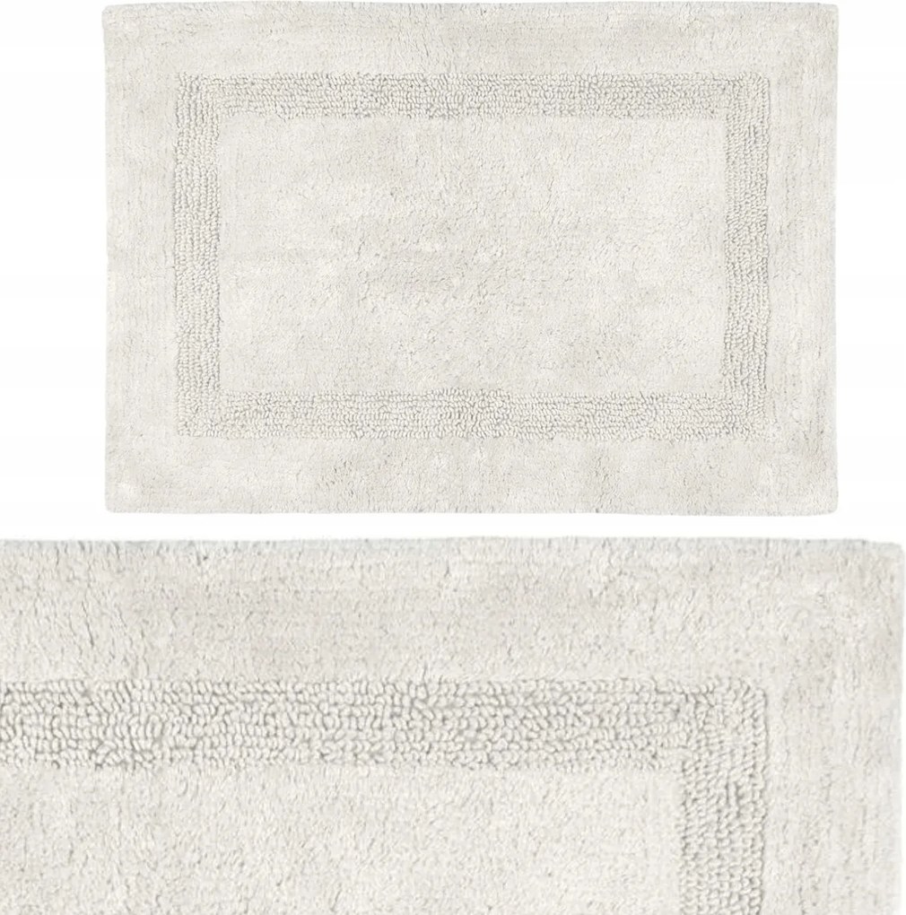 Fürdőszobaszőnyeg krémszínű 50x80 cm nedvszívó világos bézs puha fürdőszoba