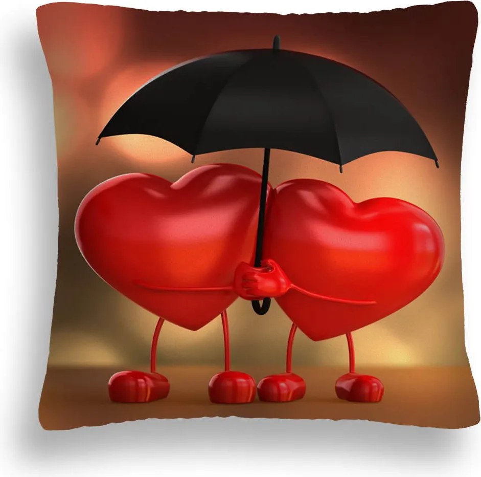 Párna Valentin Nap LOVE-05 Ajándék Szerelem Szív