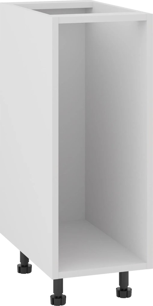 Korpusz fehér alsó konyhaszekrény 30/82 cargo tartozékokkal