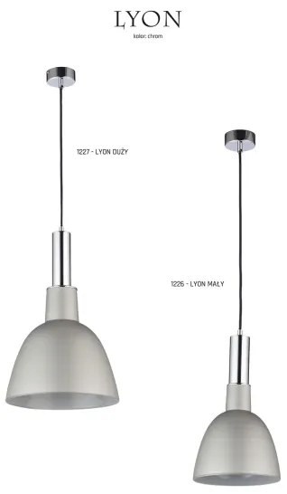 JUPITER 1226-LYONMALY - LYON függeszték 1xE27/60W