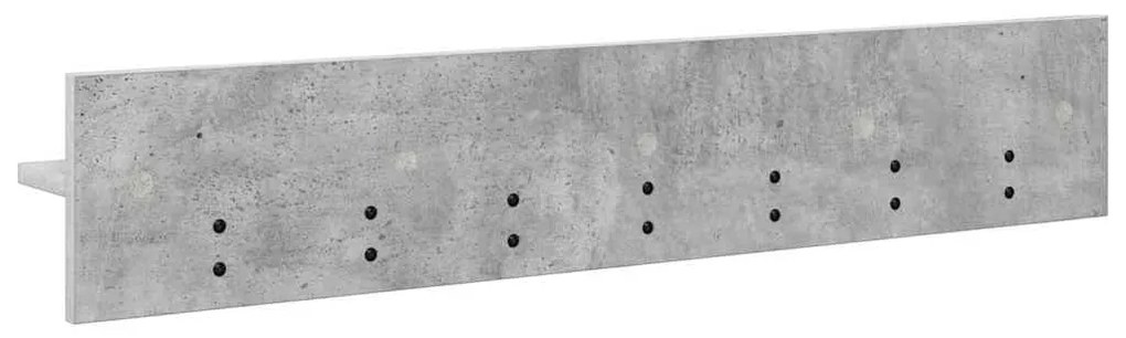 Fali Kabáthorog Beton szürke 100 x 10.5 x 18 cm Faanyag