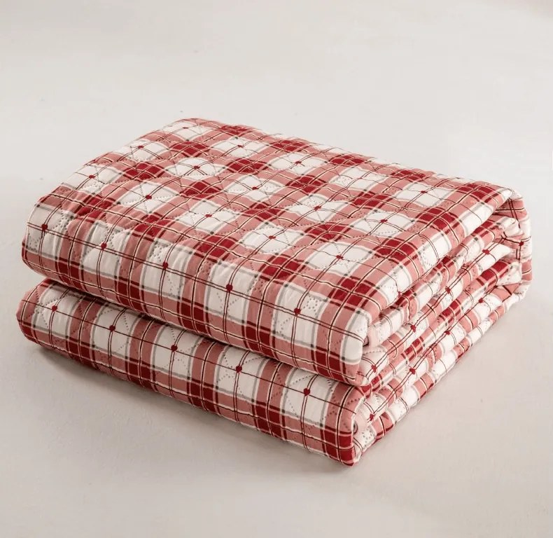Ágytakaró TARTAN HEART, színes kivitel Méret: 170 x 210 cm