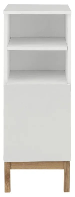 Fehér alacsony fürdőszoba szekrény 30x86 cm Mirza - Støraa
