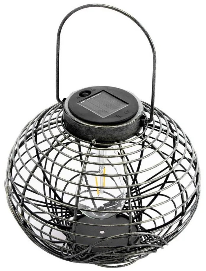 LED Napelemes lámpa LUISA 1xE27/1,2V IP44