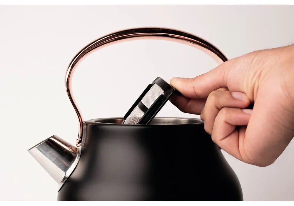 Fekete vízforraló 1,7 l Heritage - Haden