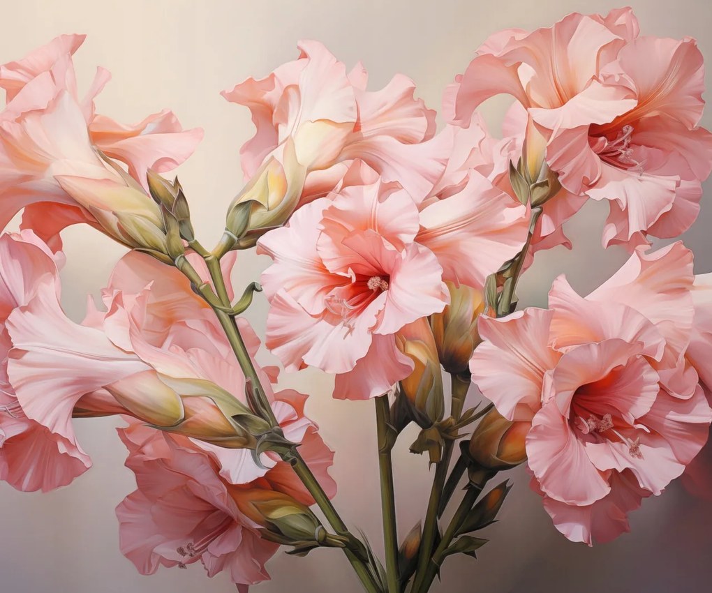 Poszter 60x50cm Virágos szimfónia