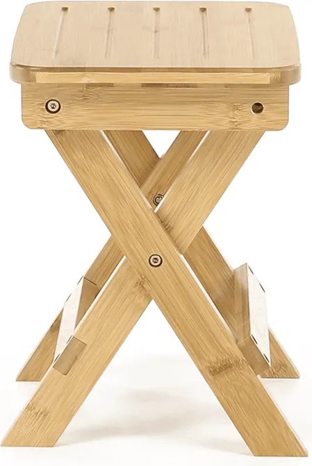 Szék, natúr bambusz, DENICE