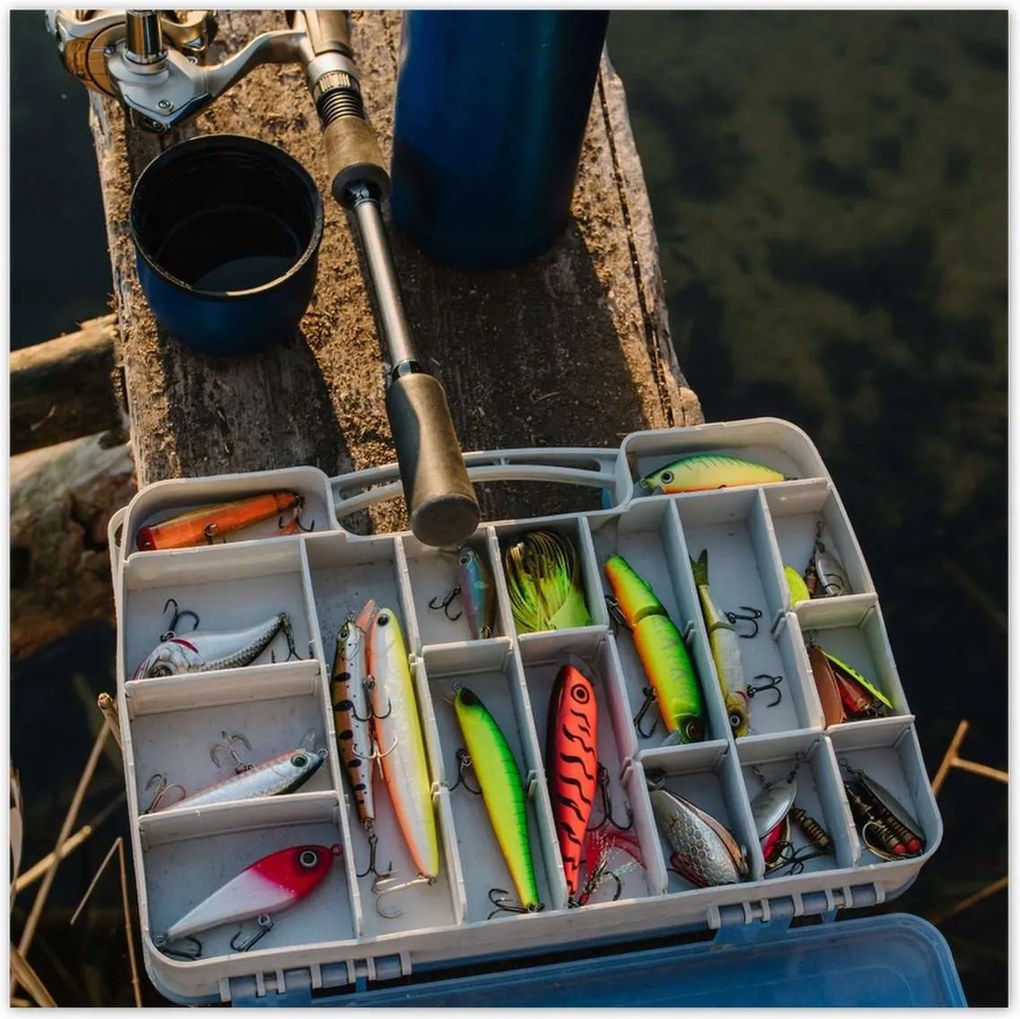 Poszterek 100x100 Úszók a mólón