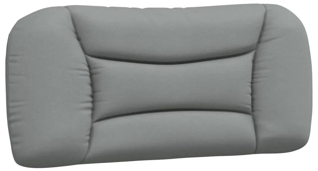 világosszürke szövet fejtámla párna 80 cm