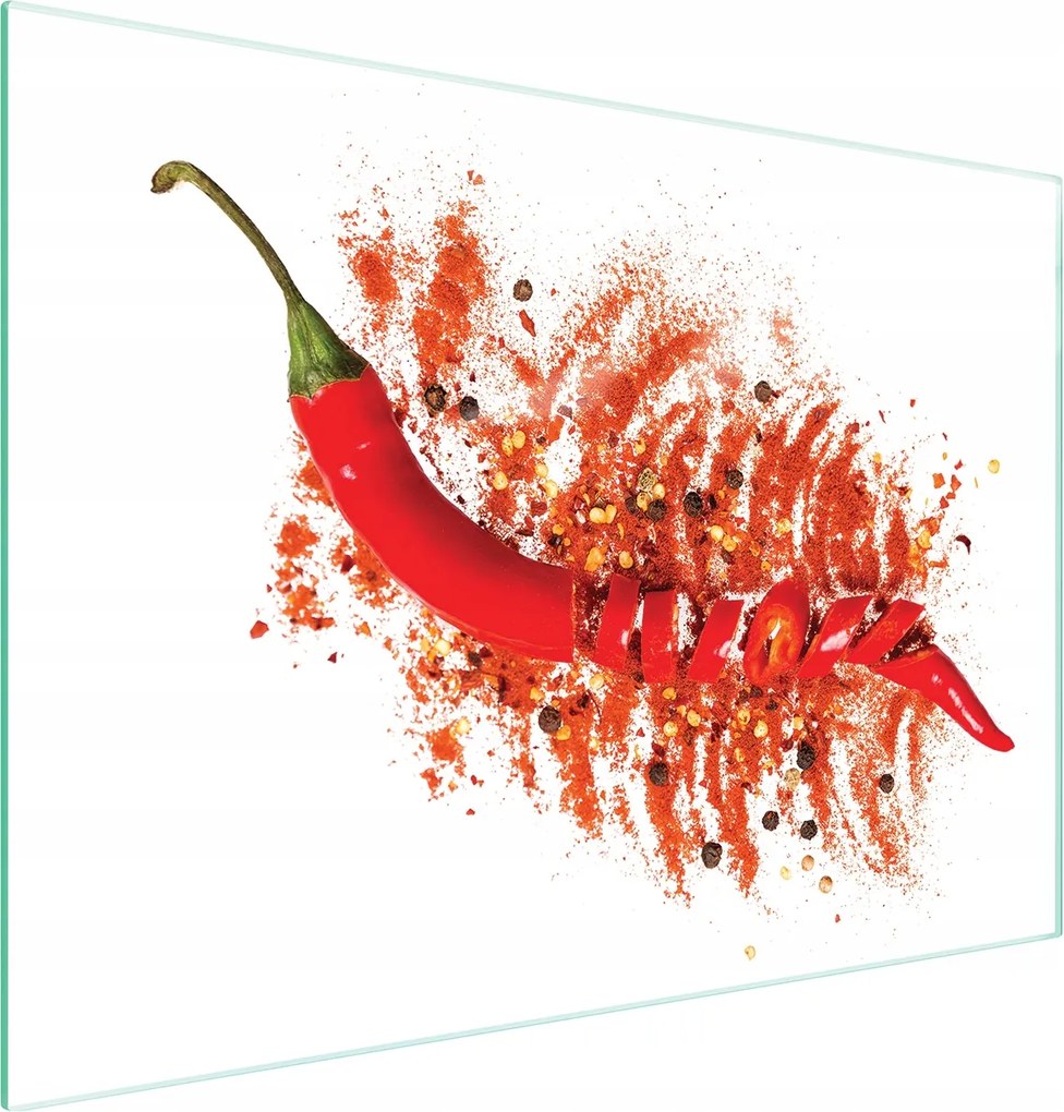 Üveg Vágódeszka 40x30 Chili Edzett Üveg