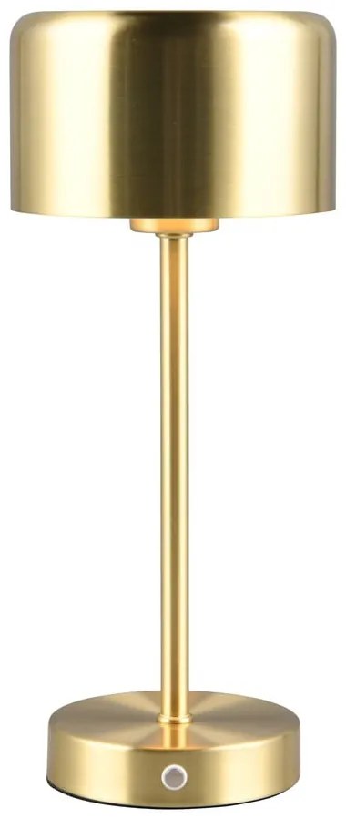 Aranyszínű LED dimmelhető asztali lámpa (magasság 30 cm) Jeff – Reality