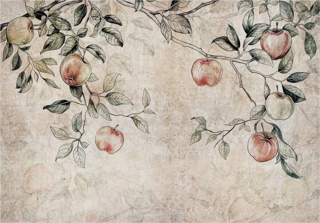 Fotótapéta Alma gyümölcsös vinil 520x318 Frissesség és zamatosság +ragasztó