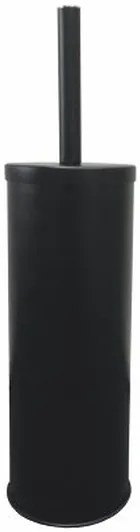 BISK Erga NIAGARA, álló WC kefe 95x95x385mm, fekete matt, ERG-06068