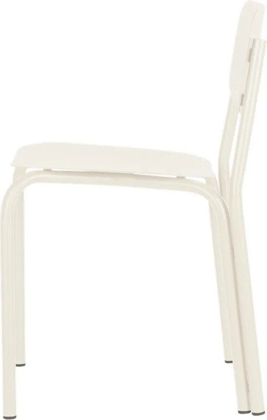 Bézs fém kerti szék Kei – noo.ma