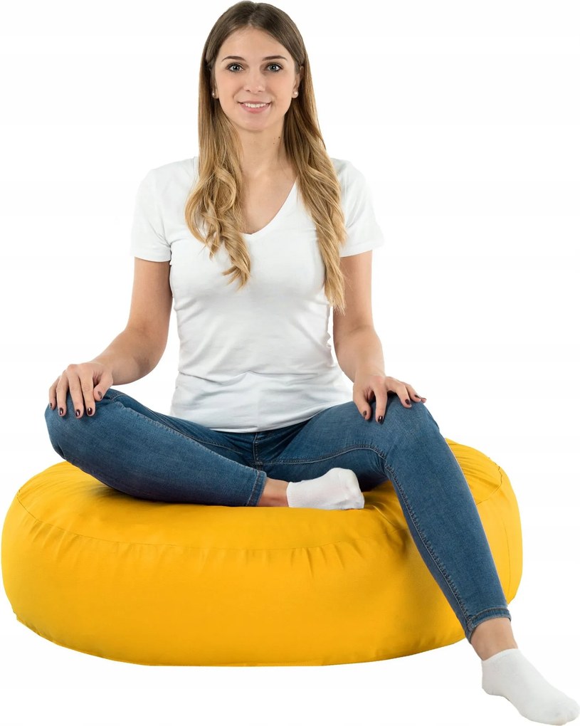 Ülőpárna Ökobőr Paris Világossárga